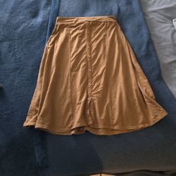Brown Skirt