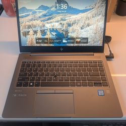 HP ZBook 14u G6 Mobile Workstation Laptop 14" FHD Touch Screen Intel Core i7 AMD Radeon Pro GPU