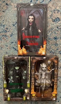 Monster High Skullector Doll Set of 3