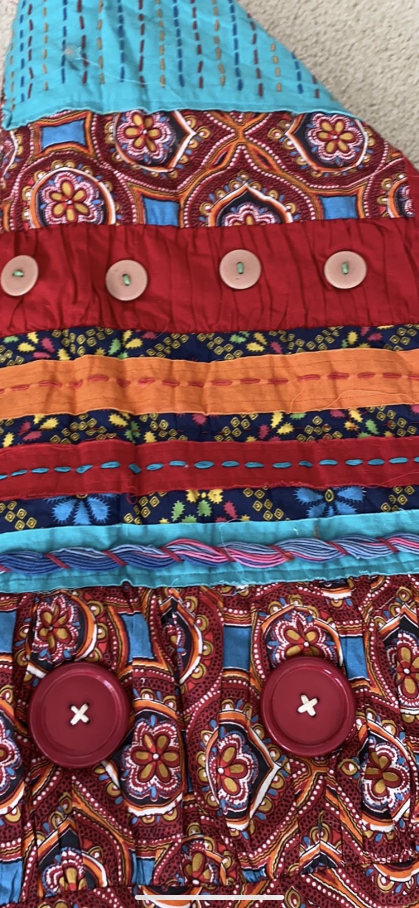 Hable Christmas Stockings Vintage Anthropologie Tree Skirt Folk Art Oarnamrnts Pig Pen Doll Elaine Russel Priced 24-85