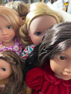 Our Generation / Madame Alexander / Glitter Girls Doll Lot