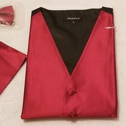 Men's Vest Tie Bow 4 Pieces Set 