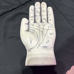 Hand Model Resin Sculpture Fortune Telling Palm Reading 
