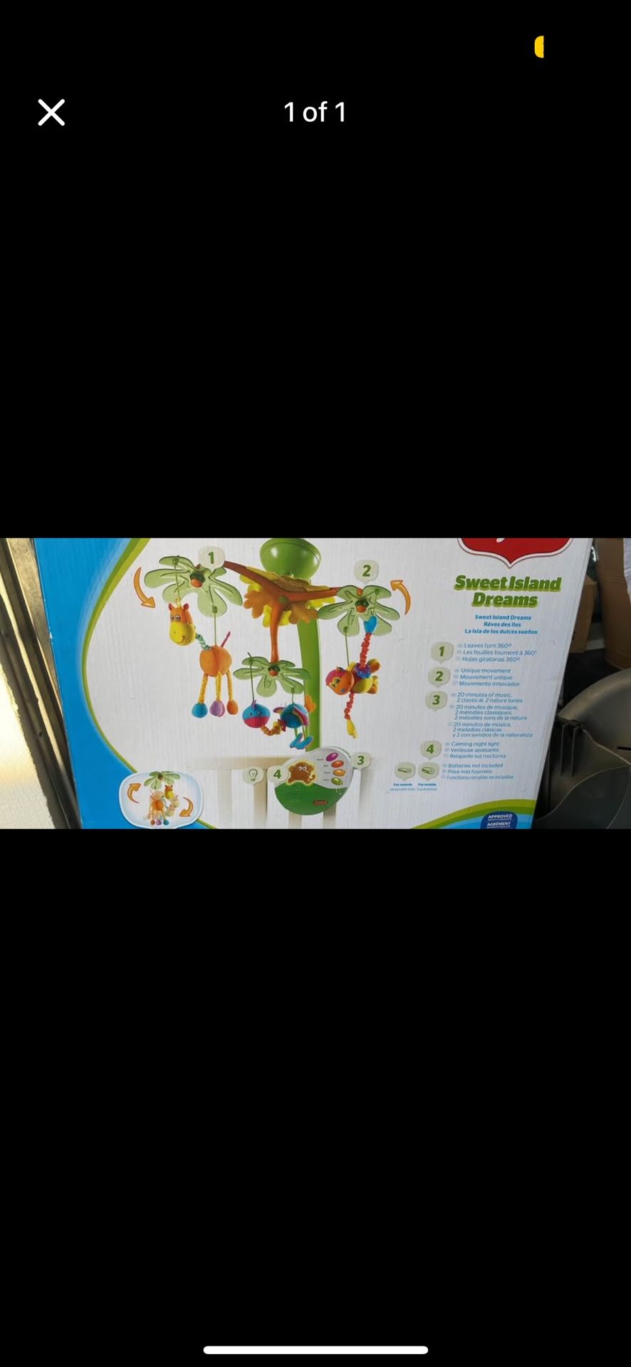 Sweet Dreams Baby Mobile For Crib