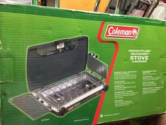 Coleman Perfect flow Instastar Stove 2-Burner Brand New in the Box