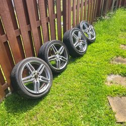 amg mercede benz sets of 19" rim