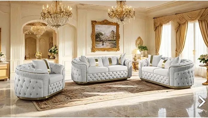 Mega Sale! 2 PCS Adhelpa Collection Sofa and Loveseat Set-Matching Accent Chair Also Available Now 2498.00 Free Delivery π