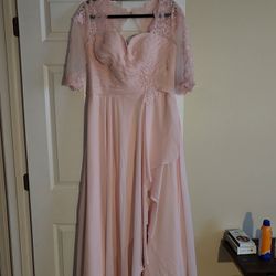 Blush Pink GOWN SIZE 12