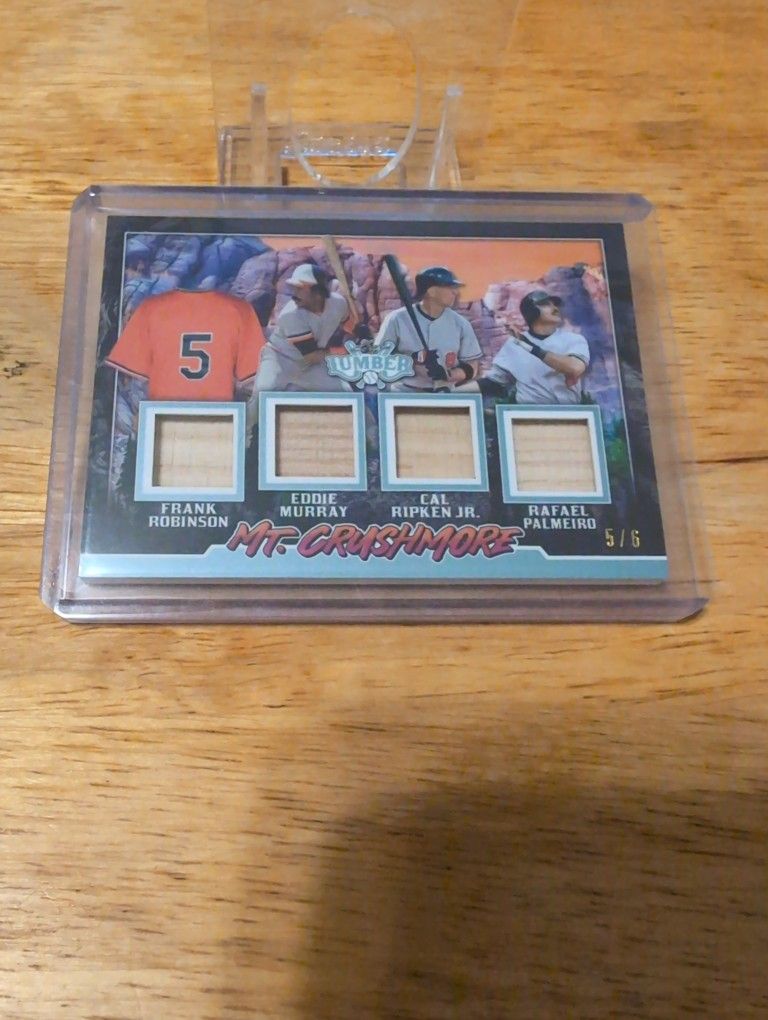 2024 Leaf Mt. Crushmore. Orioles. Ripken Jr.