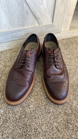 Clarks Pitney Limit Brown Leather Gore Tex Men s Wingtip Oxford Shoes 12 for Sale in Scottsdale AZ OfferUp