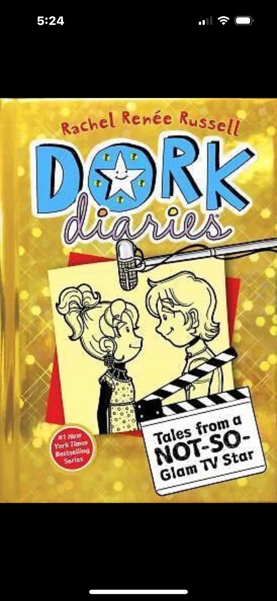 Dork Diaries 7Tales from a Not-So-Glam TV Star by Rachel Renée Russell Hardcover