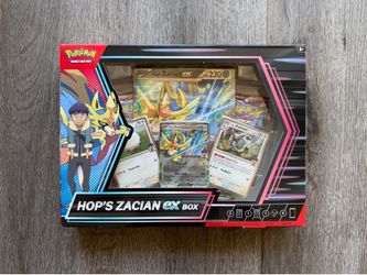 Hop's Zacian EX Box Pokemon