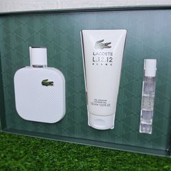 Lacoste Blanc 3.3oz Set $75