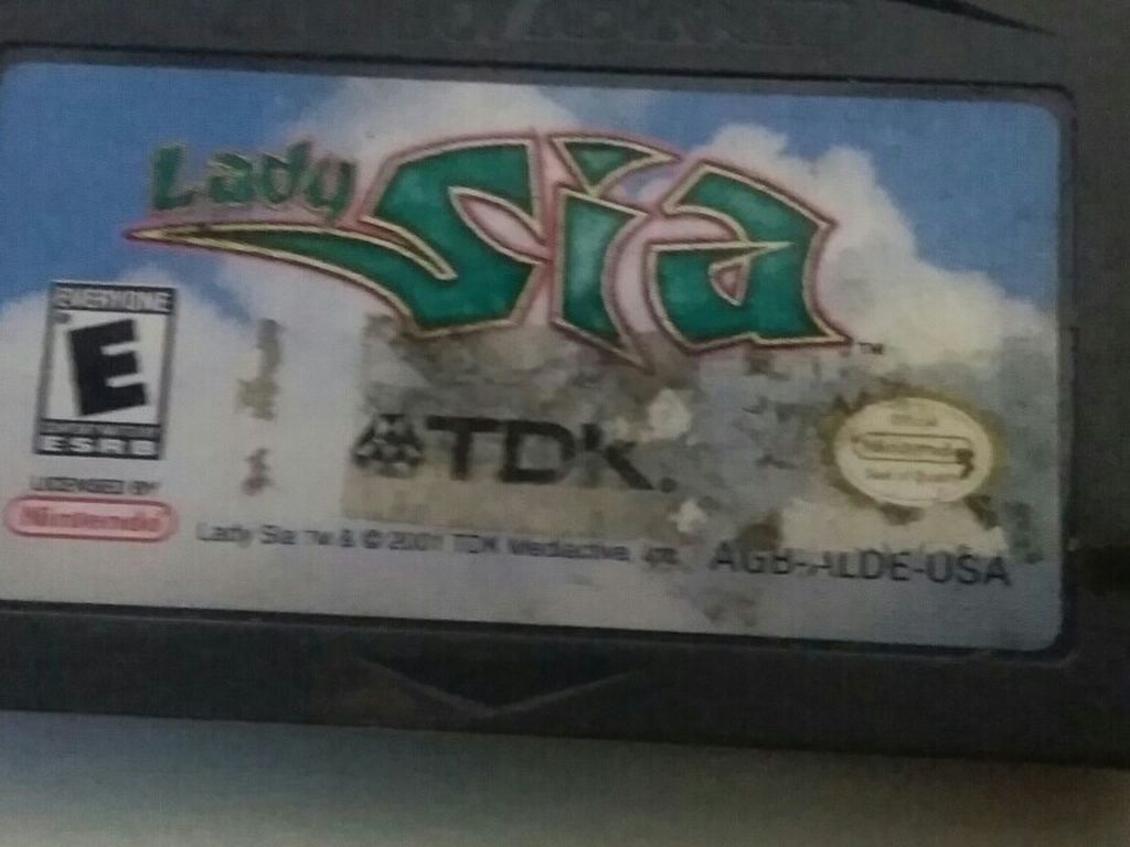 Lady Sia Game Boy Advance Game