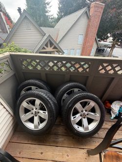 18 inch dodge rims and tires