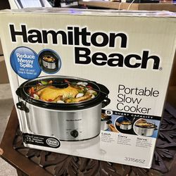 Hamilton Beach Portable Slow Cooker