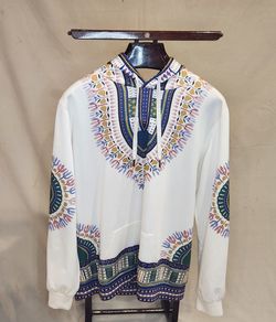 Dashiki Pattern Hoodie