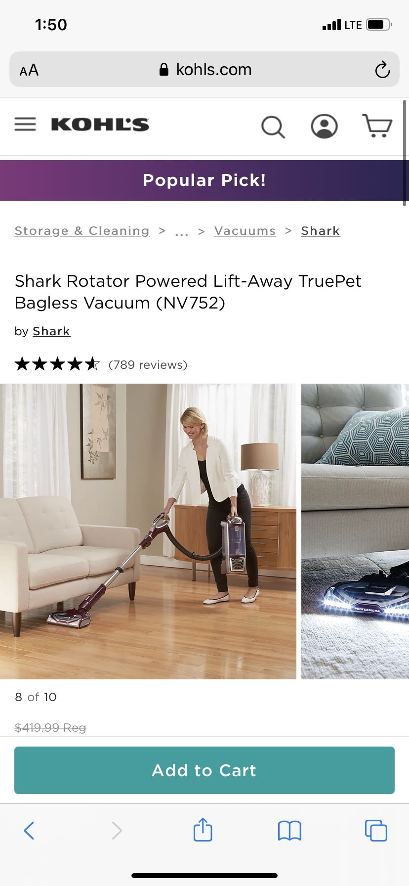 Shark Rotator Vacuum