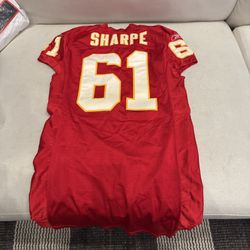 Montique Sharpe #61 KC Chiefs Team Player Issued & Worn Jersey NFL Wake Forest
