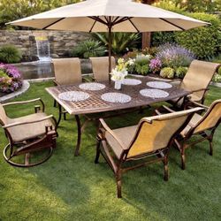 Brand New Patio Outdoor Dining Table Set 