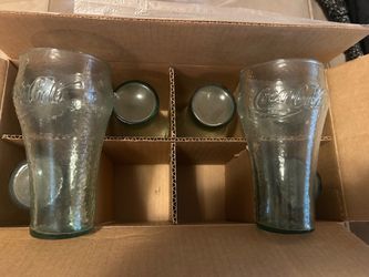 8 Vintage Coca-Cola Glasses