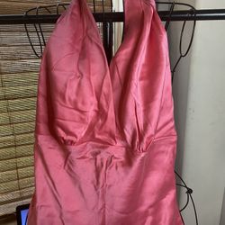 Pink Halter Top