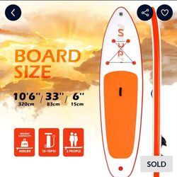 BRAND NEW 11'6" Funwater SUP Board - 450lb Capacity