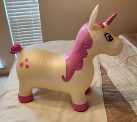 Unicorn ride on toy