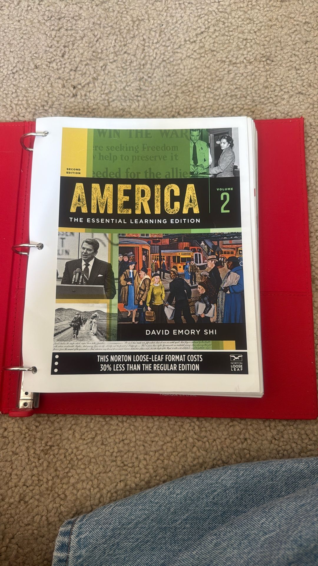 America The Essential Learning Edition Volume 2