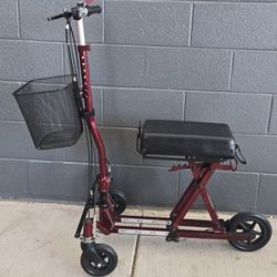 Medline Generation 2 Bariatric Knee Walker / Knee Scooter  With Storage 