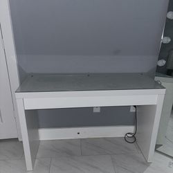 Ikea vanity desk