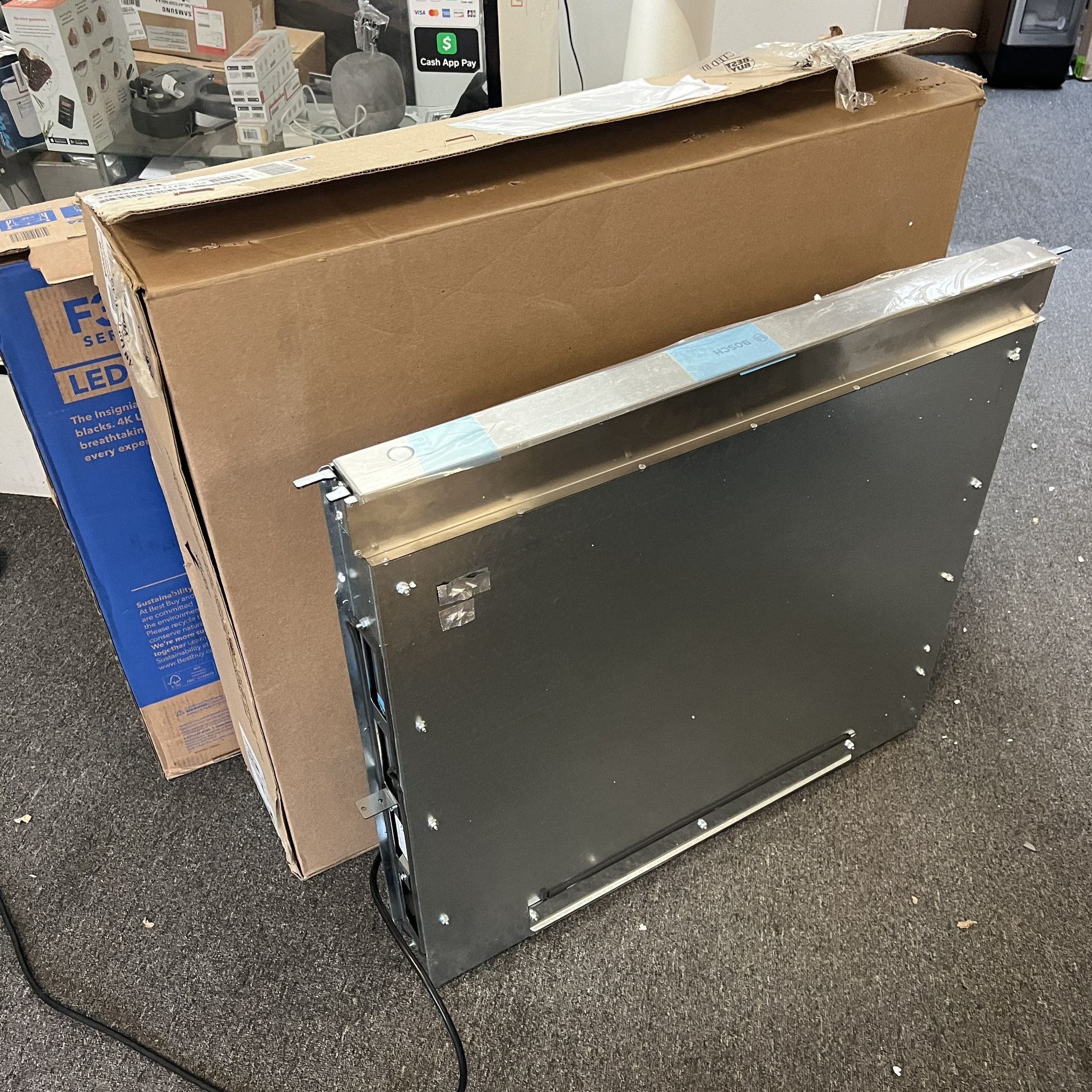 Bosch 800 Series 36" Telescopic Downdraft System Stainless Steel