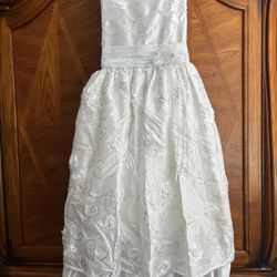 first Communion/Bautizo/flower Girl Dress 