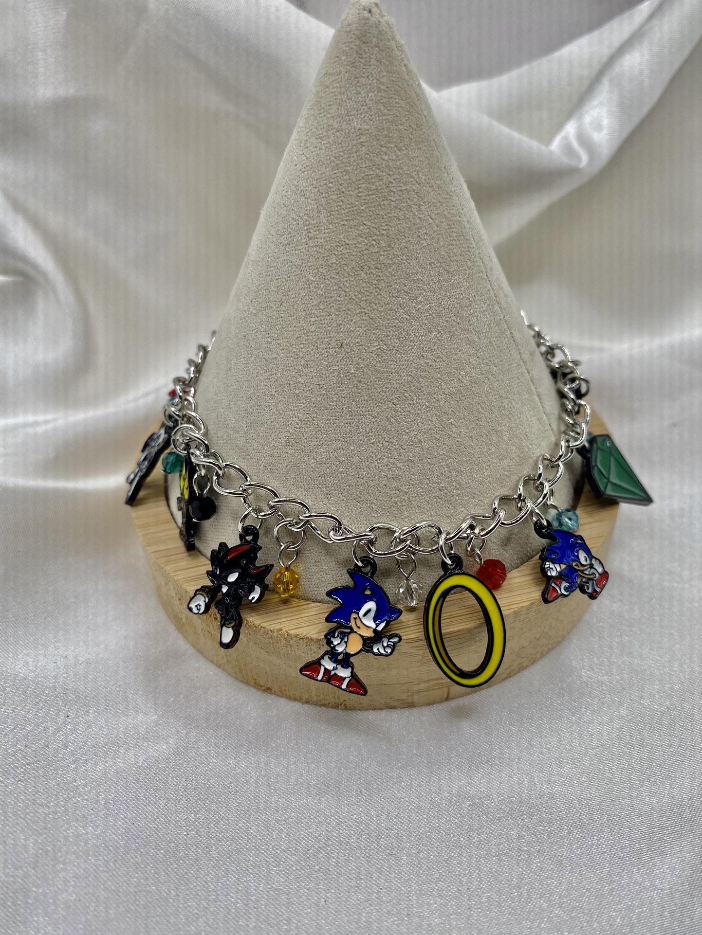 Sonic Dangle charm Anklet / bracelet Hedgehog 2 CUTE!