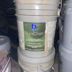 7 Gallons Of Satin Paint