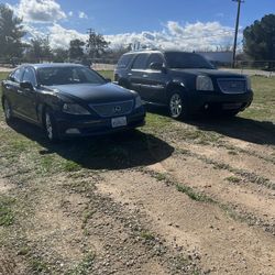 2008 Lexus LS 460  & 2008 Yukon FULLY LOADED (Both)