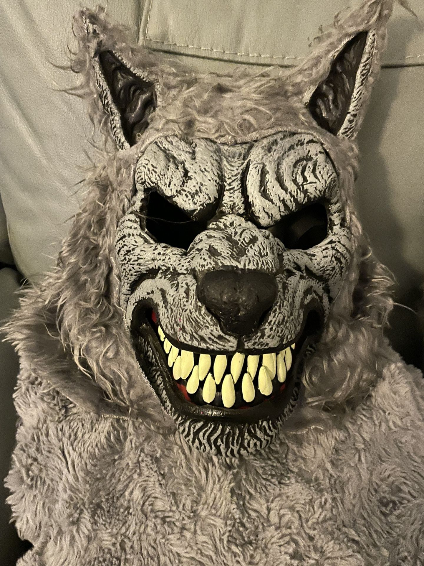 Wolf Mask With Tail