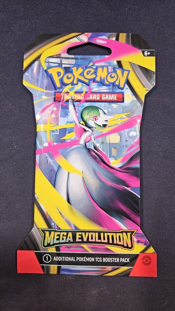 Pokémon TCG ME1 Mega Evolution Booster Pack - Brand New Sealed Gardevoir