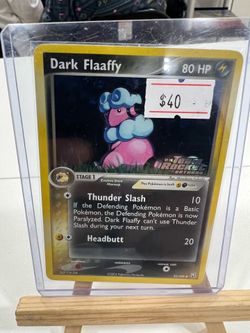 Dark flaffy