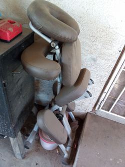 Portable Massage Chair with Adjustable Frame
