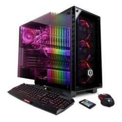 CyberPowerPC - BattleBox Ultimate Gaming Desktop- AMD Ryzen Threadripper - 32GB Memory - NVIDIA GeForce GTX 1080 Ti - 1TB SSD + 4TB HDD - Black