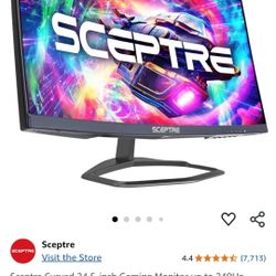 Sceptre 24.5' Curved Gaming Monitors