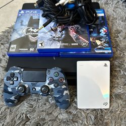 PS4 Slim With ps4 memory expansion 2tb