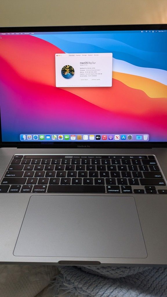 2019 16-inch MacBook Pro