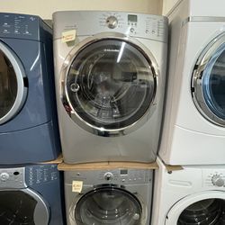 4.5 Cu Ft Electrolux Front Load Washer And Gas Dryer With Perfect Steam 