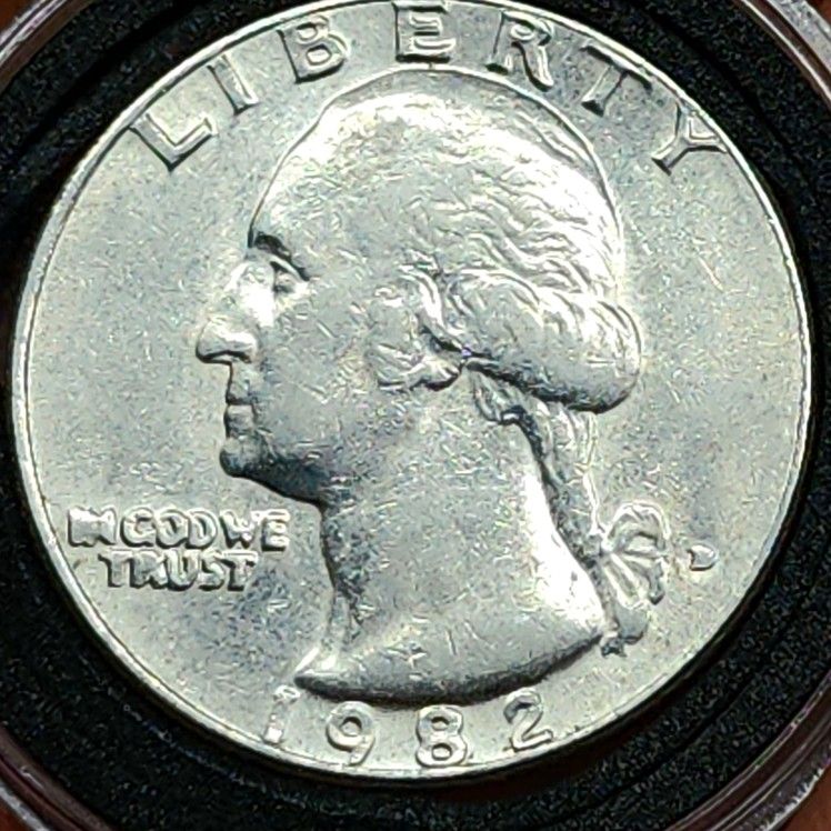 1982 D Washington Quarter DDO Rpm