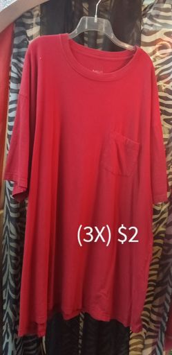 Men's Red Shirt (3X)
