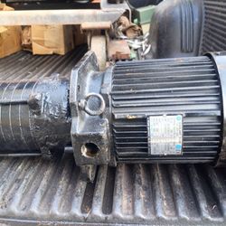 coolant pump 3 phase industrial motor two poles