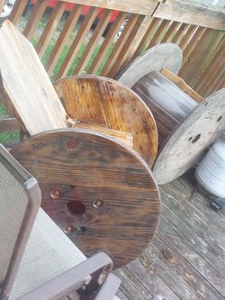 Spool Rocking Chairs 