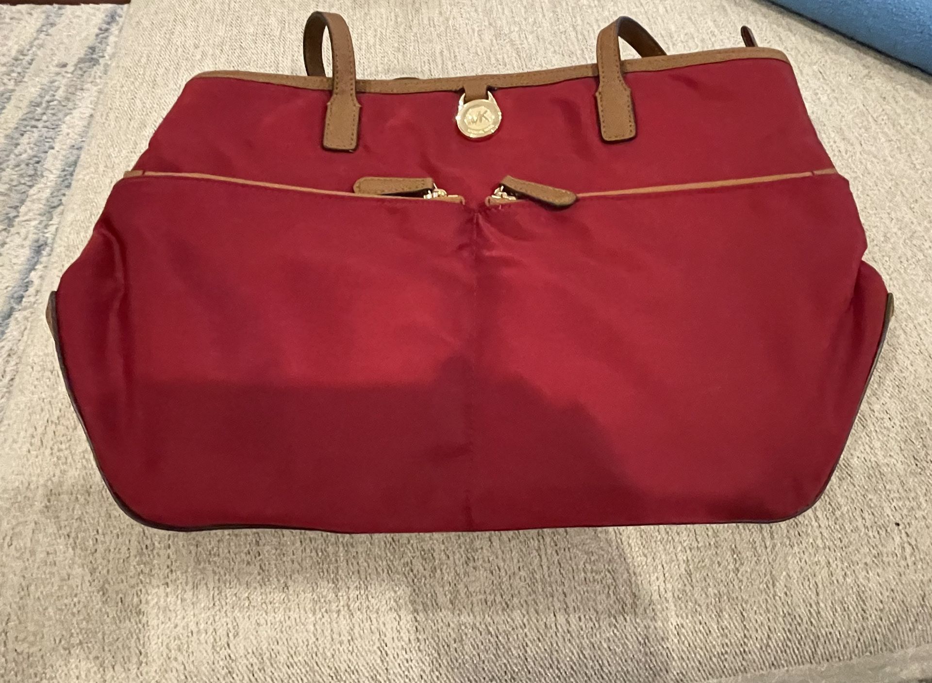 Gently Used Michael Kors Red Leather Purse